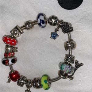 Pandora Bracelet WITH CHARMS
